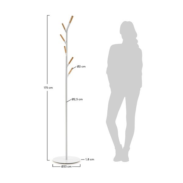 Bren fehér fogas - Kave Home-image-4