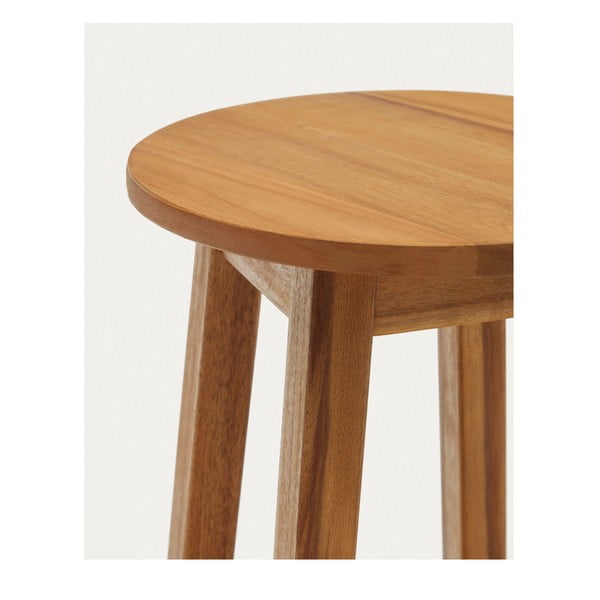 Natúr színű akácfa ülőke Amel – Kave Home-image-2