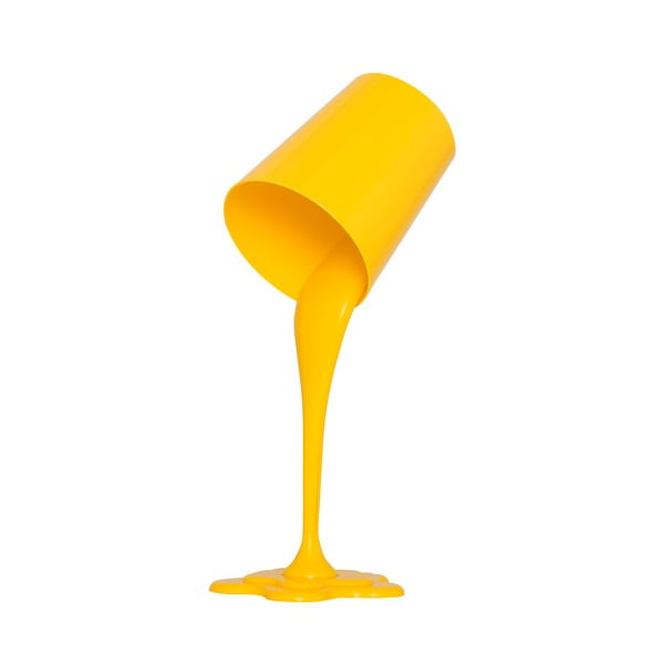 Decor Ximena sárga asztali lámpa - Homemania