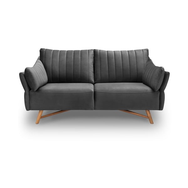 Elysée sötétszürke bársony kanapé, 174 cm - Interieurs 86