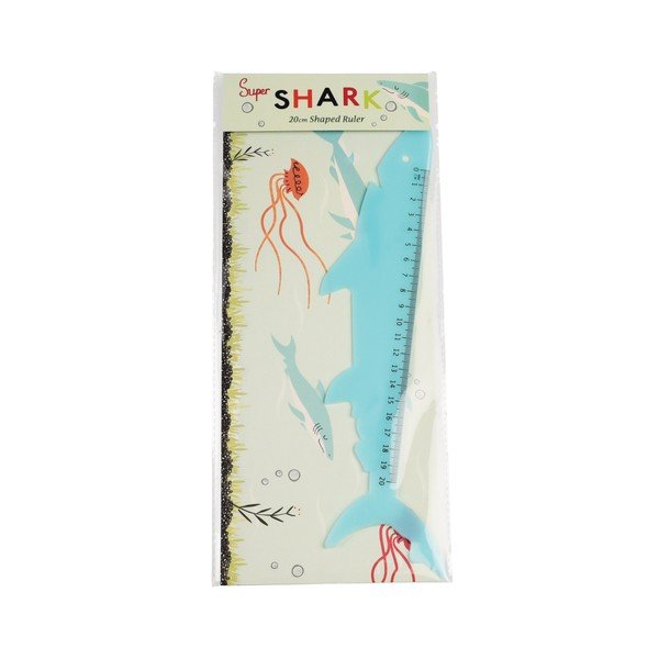 Shark műanyag vonalzó - Rex London-image-2