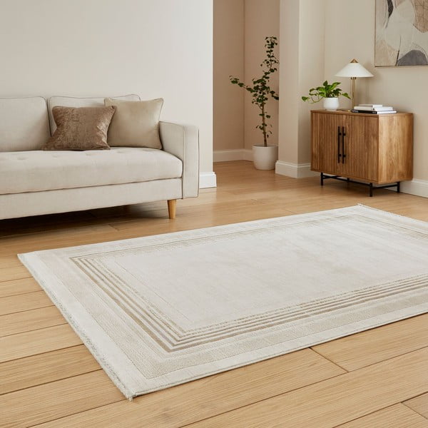 Bézs-krémszínű szőnyeg 80x150 cm Mirage Cream – Think Rugs-image-2