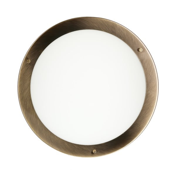 Bronzszínű mennyezeti lámpa üveg búrával ø 18 cm Aquila – Candellux Lighting-image-4