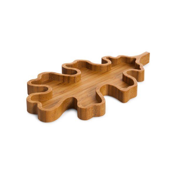 Mesa levél alakú tálca, ⌀ 22 cm - Bambum