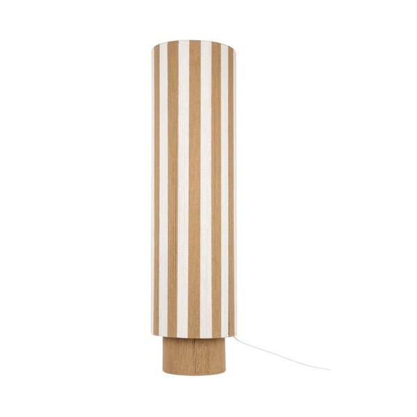 Fehér-natúr színű kötél állólámpa (magasság 106 cm) Vienna Stripes – Leitmotiv