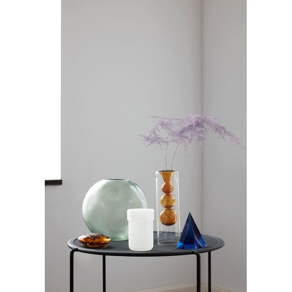 Sole zöld üveg váza, magasság 20 cm - Hübsch-image-1