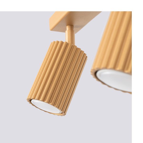 Aranyszínű spotlámpa 6,5x45 cm Gleam – Sollux-image-1