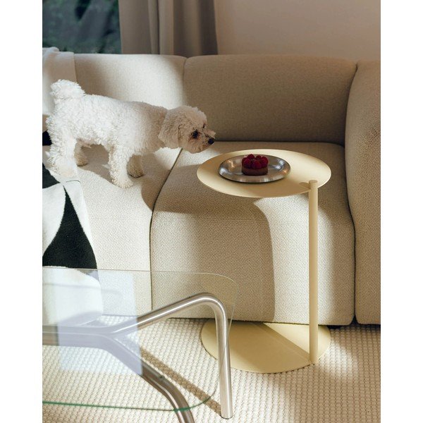 Acél kerek tárolóasztal 41x40 cm Ande – noo.ma-image-3