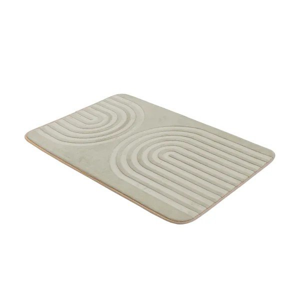 Bézs fürdőszobai kilépő 45x75 cm Allure – douceur d'intérieur-image-2