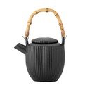 Fekete kőedény teáskanna 850 ml Neri – Bloomingville