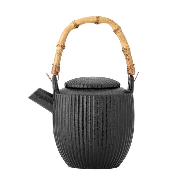 Fekete kőedény teáskanna 850 ml Neri – Bloomingville