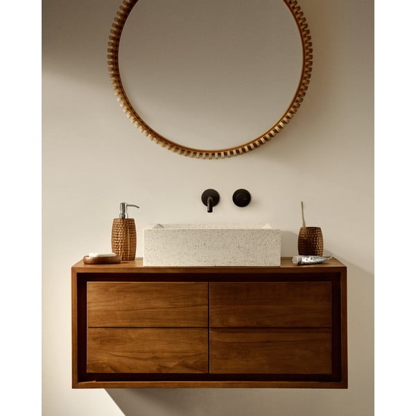 Barna fa fogkefetartó pohár Fraz – Kave Home-image-2