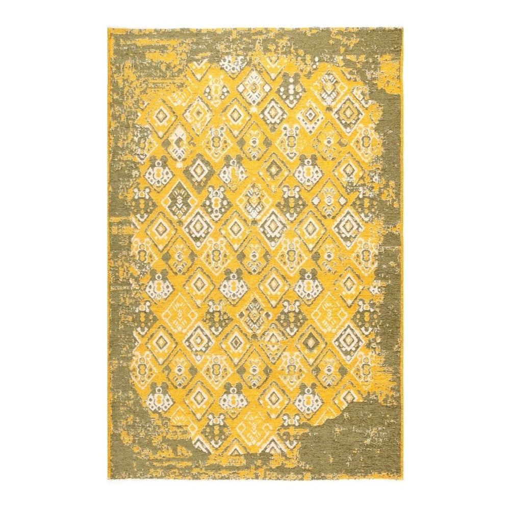 Halimod Maleah sárgás-zöld kétoldalú szőnyeg, 155 x 230 cm