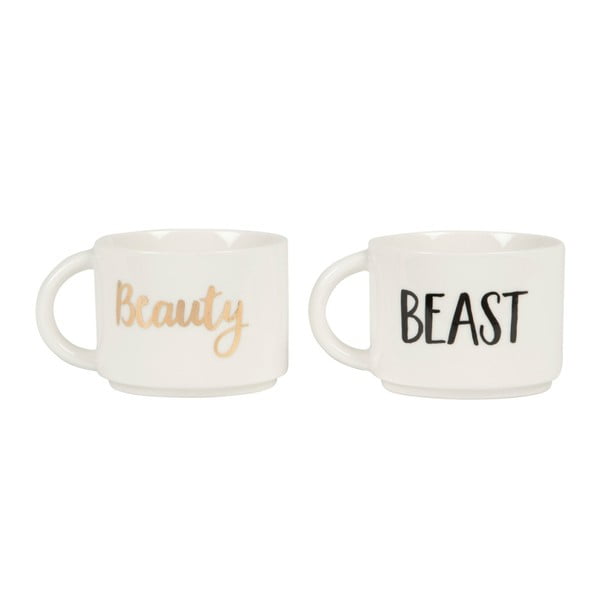 Beauty & Beast 2 db-os bögre szett - Sass & Belle