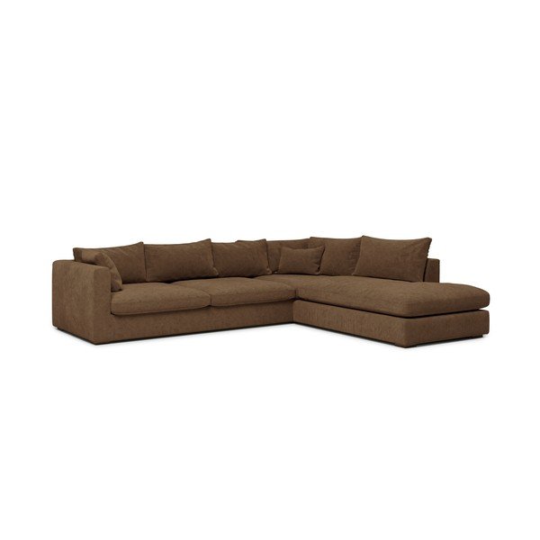 Barna sarokkanapé (jobb oldali) Comfy – Scandic-image-1