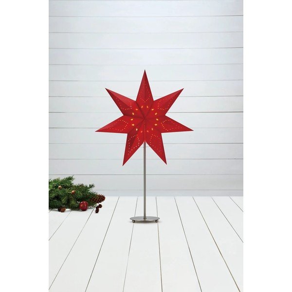 Piros karácsonyi fénydekoráció Saturnus – Markslöjd-image-1