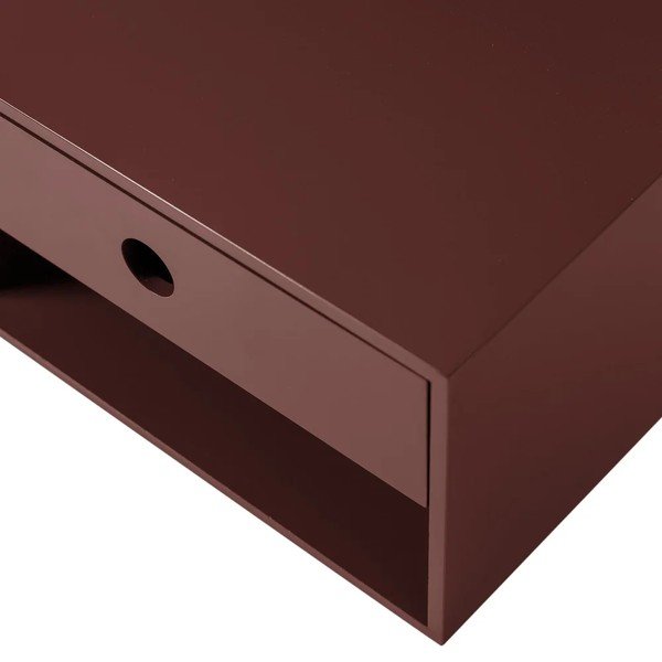 Borvörös MDF éjjeliszekrény Nancy – WOOOD-image-3