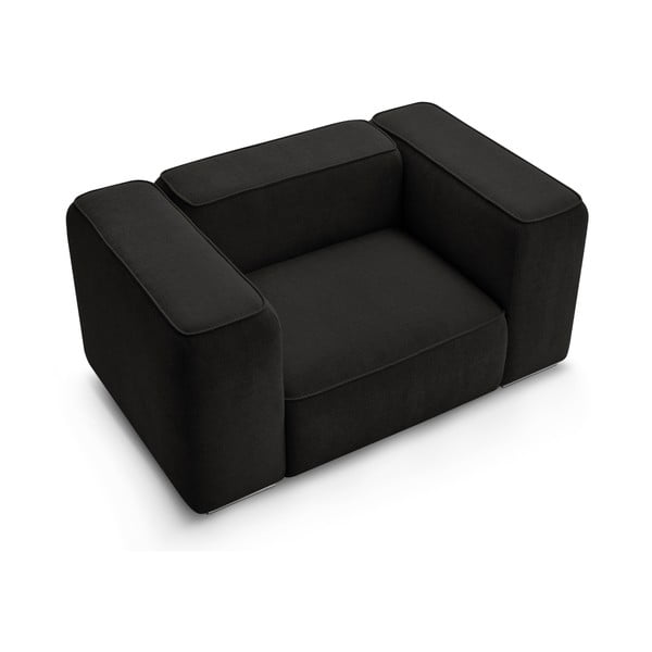 Fekete fotel Zephyr – Bobochic Paris-image-4