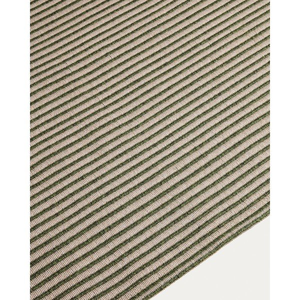Zöld-bézs kültéri-beltéri szőnyeg 200x300 cm Ardelia – Kave Home-image-3