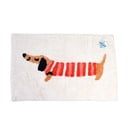 Piros-fehér fürdőszobai kilépő 83x52,5 cm Sausage Dog – Rex London