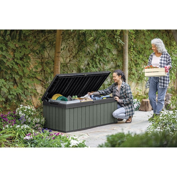 Zöld kerti tárolódoboz Darwin – Keter-image-1