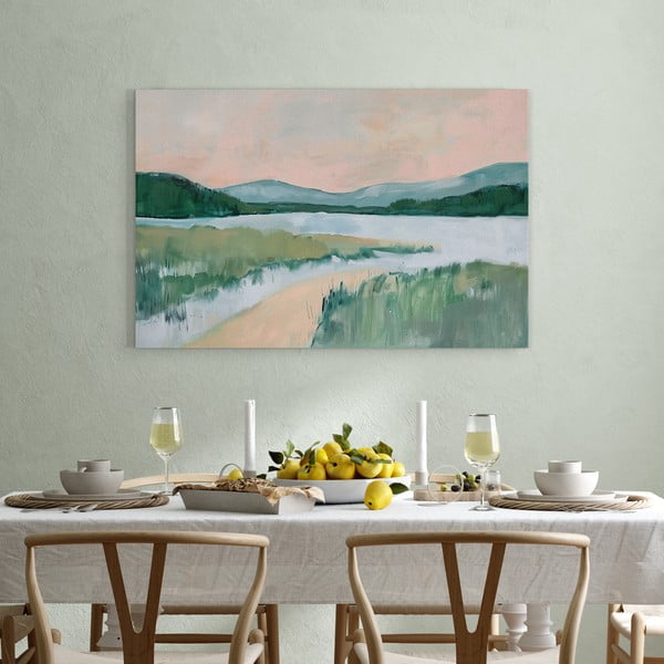 Kép 70x100 cm Gouache Lake – Styler-image-1