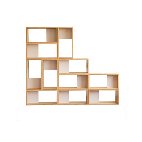 Bamboo könyves szekrény modul bambuszból - Mauro Ferretti-image-4