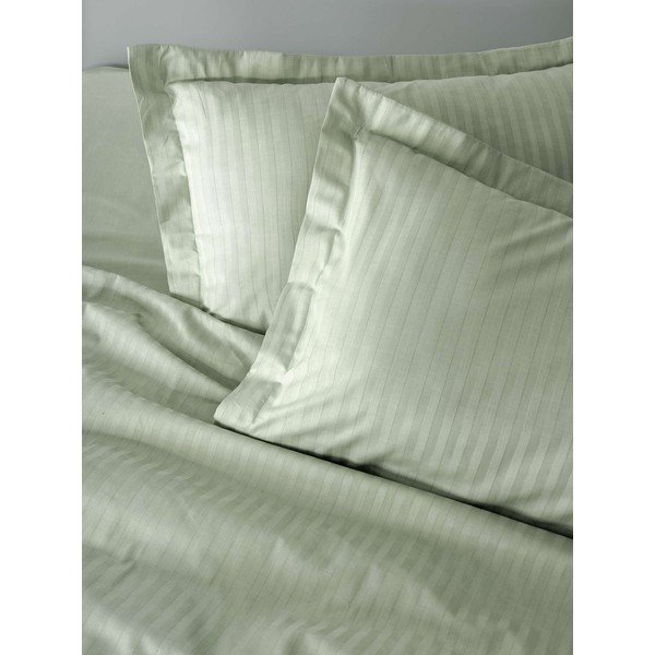 Zsályaszínű egyszemélyes ágyneműhuzat 200x140 cm Stripe  – Mijolnir-image-4