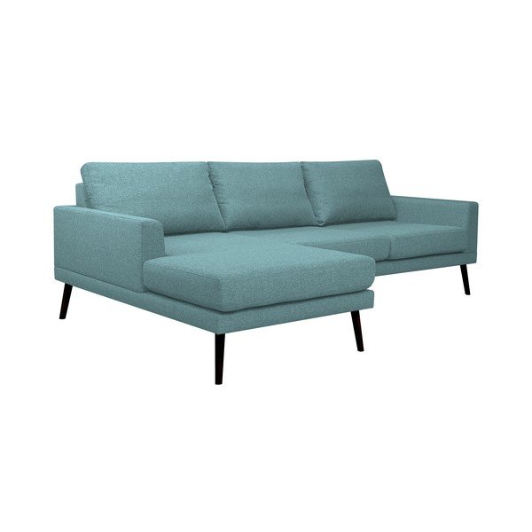 Rigel kék sarokkanapé, bal oldali kivitel - Windsor & Co Sofas-image-1