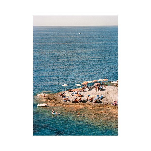 Poszter 30x40 cm Ponza Tangerine – Anna Pihan – The Poster Club