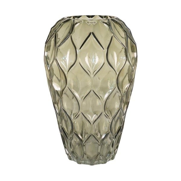 Zöld üveg kézzel készített váza – House Nordic