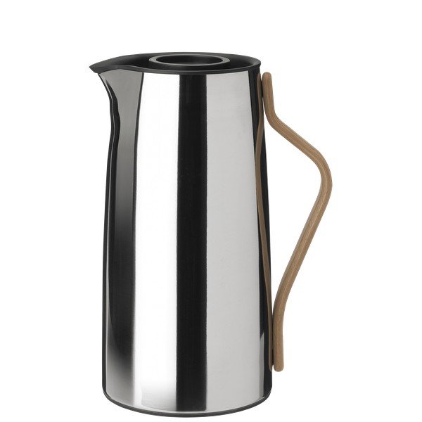 Ezüstszínű rozsdamentes acél thermo kancsó 1,2 l Emma – Stelton