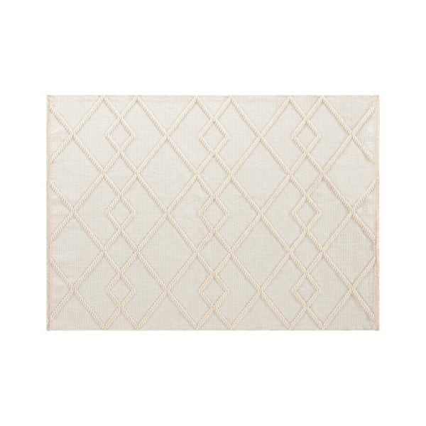 Krémszínű mosható szőnyeg 160x218 cm Lena – Webtappeti