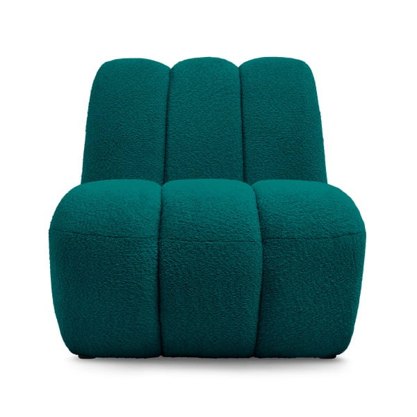 Türkiz buklé fotel Janissaire – Bobochic Paris-image-3