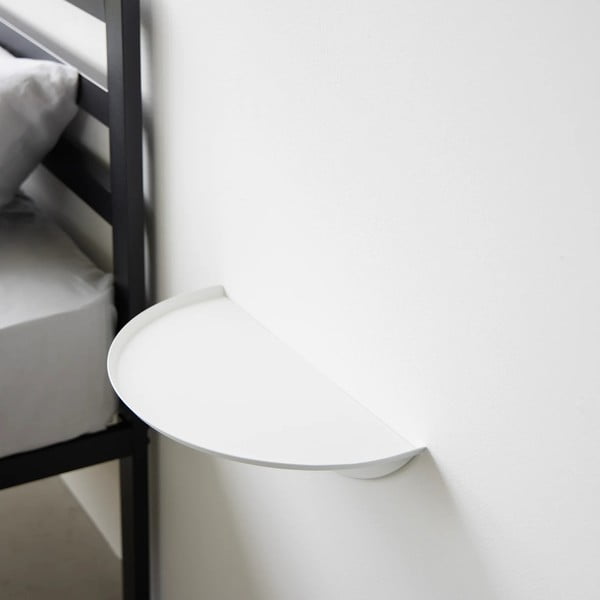 Fehér fém fali polc 40 cm Tower – YAMAZAKI-image-2