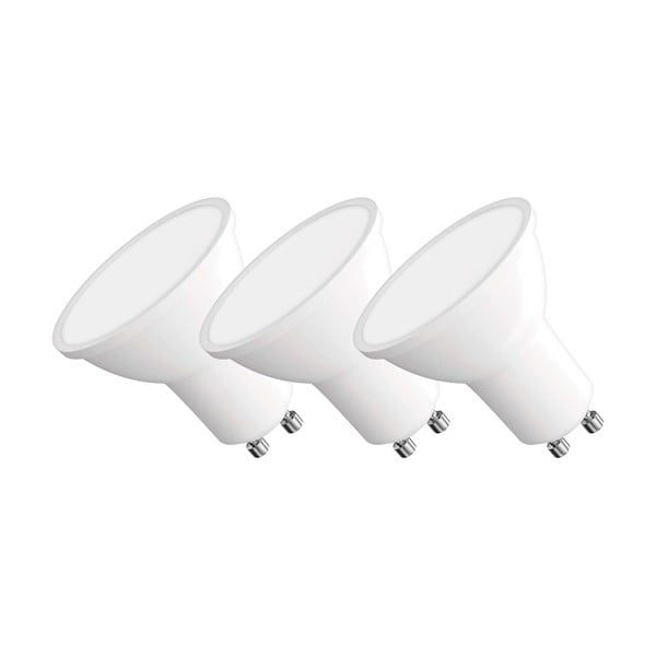 Semleges színű LED izzó szett 3 db-os GU10, 7 W – EMOS-image-2