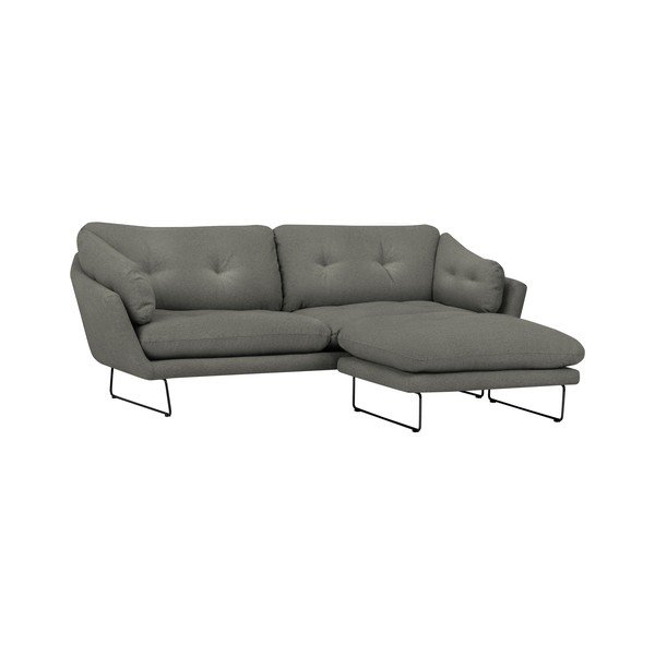 Comet szürkészöld kanapé és puff szett - Windsor & Co Sofas-image-1