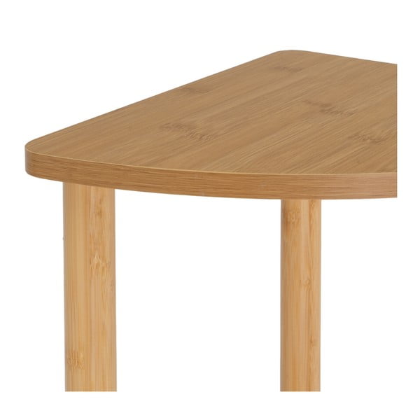 Natúr színű polcos állvány 30x115 cm – Casa Selección-image-3