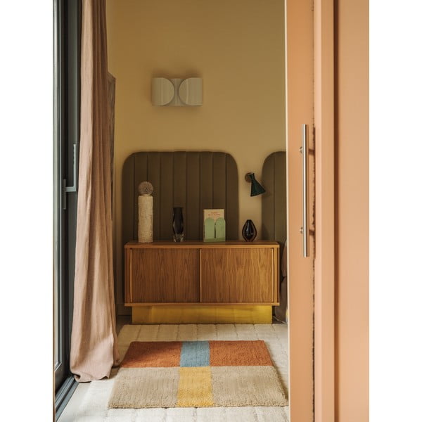 Kézi szövésű gyapjú szőnyeg 80x140 cm Chroma Cinnamon – Lorena Canals-image-1