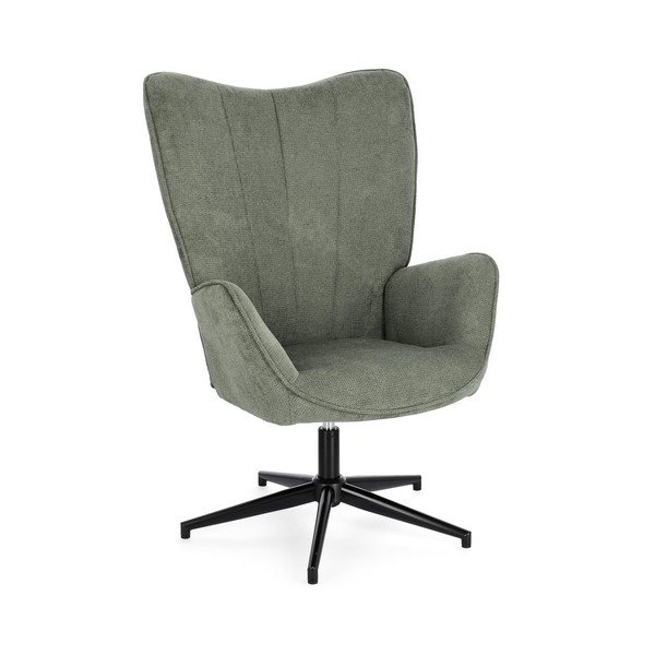 Zöld forgó fotel Inas – Bizzotto