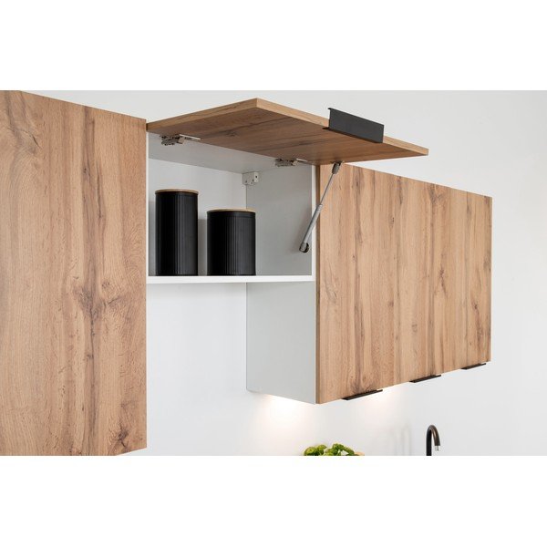 Egyenes konyhabútor munkalap nélkül (összeszerelés nélkül) 240 cm Kian – STOLKAR-image-1