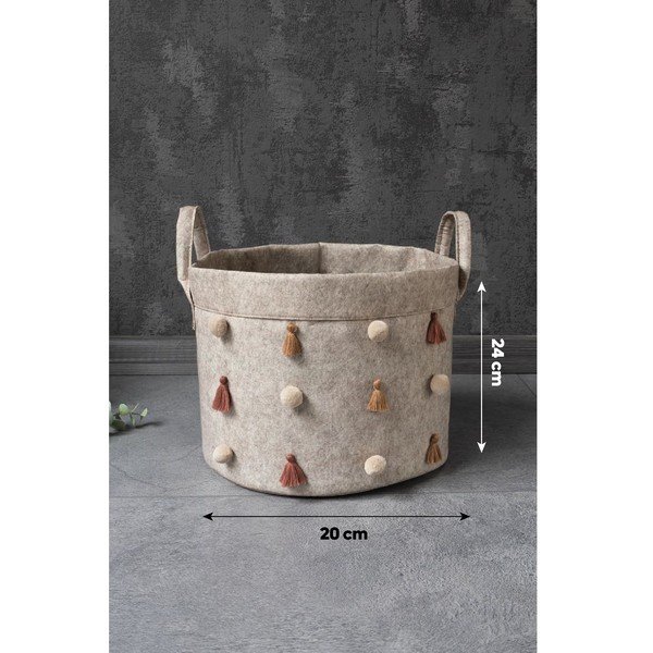 Textil tárolókosár – Mioli Decor-image-2