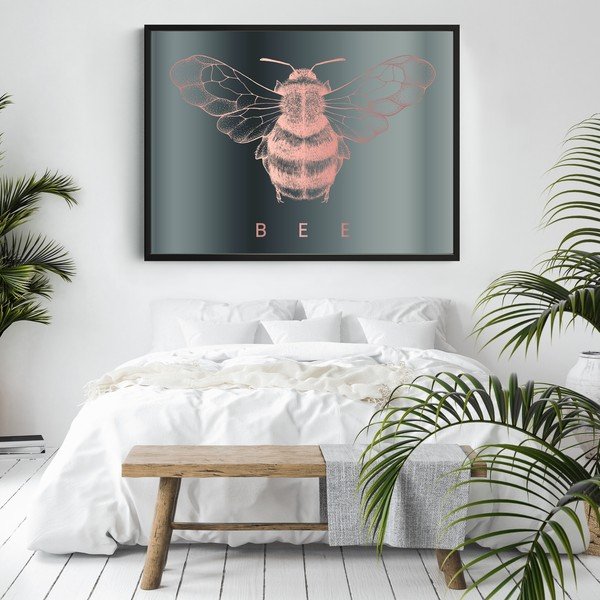 BUMBLEBEE keretezett fali kép, 40 x 50 cm-image-2