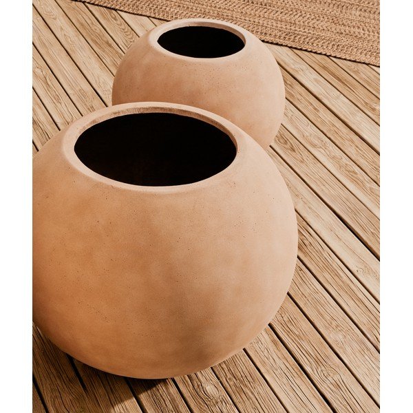 Beton kaspó ø 66 cm Solna – Kave Home-image-2