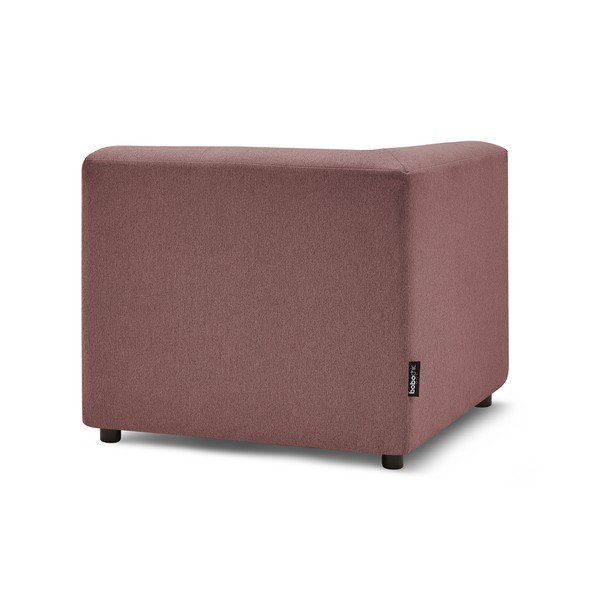Sötét rózsaszín kanapé modul Kleber - Bobochic Paris-image-3