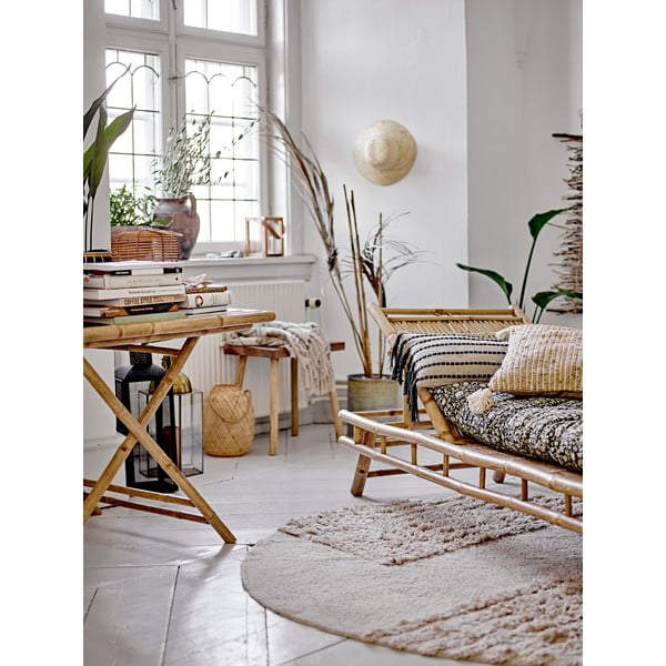 Natúr színű bambusz kerti napozóágy Sole – Bloomingville-image-1