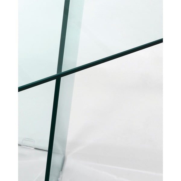 Üveg étkezőasztal 90x180 cm Burano – Kave Home-image-3