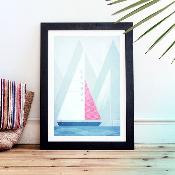 Geneva poszter, A3 - Travelposter-image-1