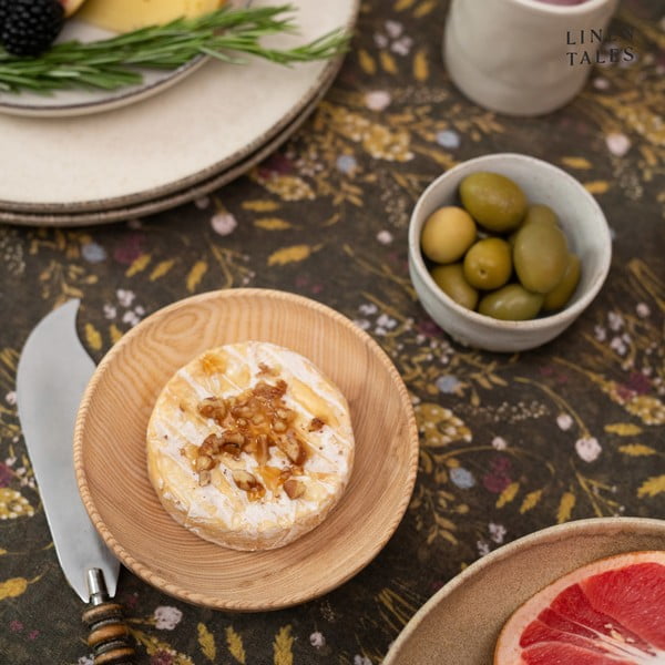 Len asztali futó 40x150 cm Woodland – Linen Tales-image-3