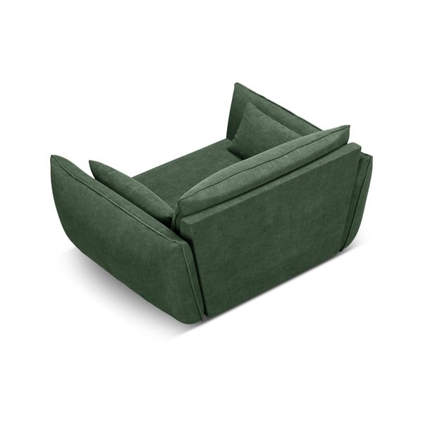 Sötétzöld fotel Vanda – Mazzini Sofas-image-3